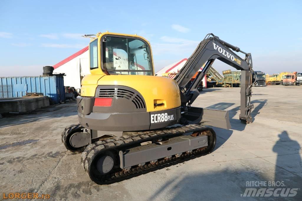 Volvo ECR 88 PLUS Midigraafmachines 7t - 12t