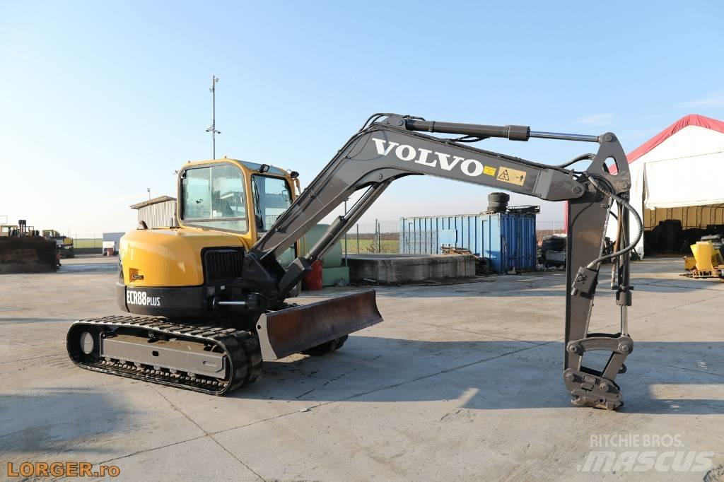 Volvo ECR 88 PLUS Midigraafmachines 7t - 12t
