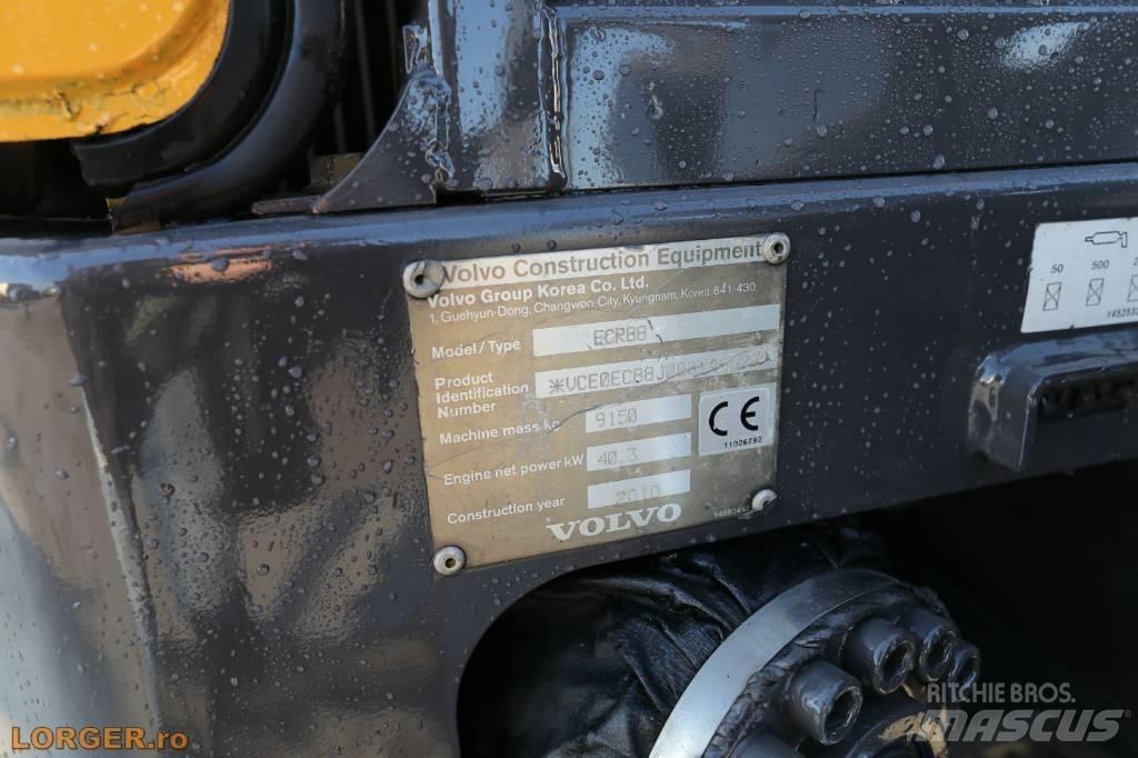 Volvo ECR 88 PLUS Midigraafmachines 7t - 12t