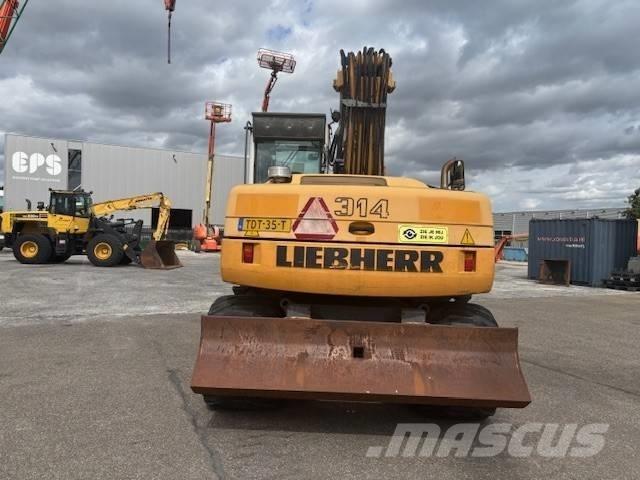 Liebherr A 314 Wielgraafmachines