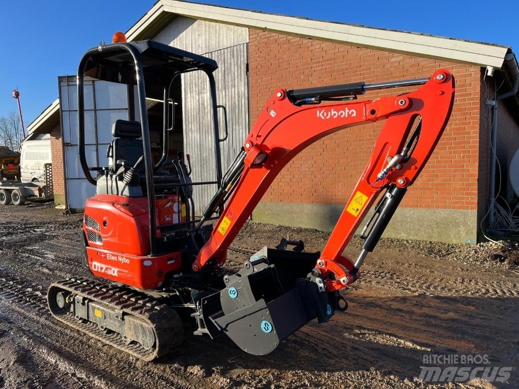 Kubota U 17-3 Minigraafmachines < 7t