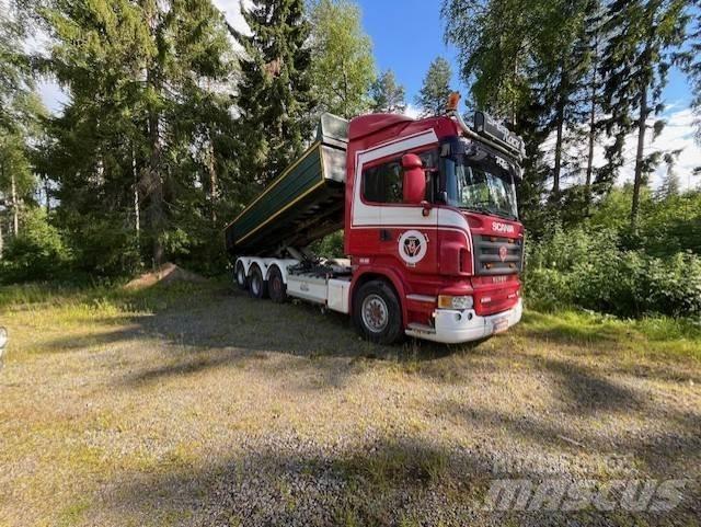 Scania R 500 Vrachtwagen met containersysteem