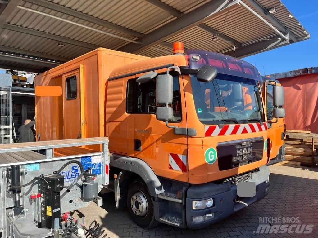 MAN TGL 8.220 Bakwagens met gesloten opbouw