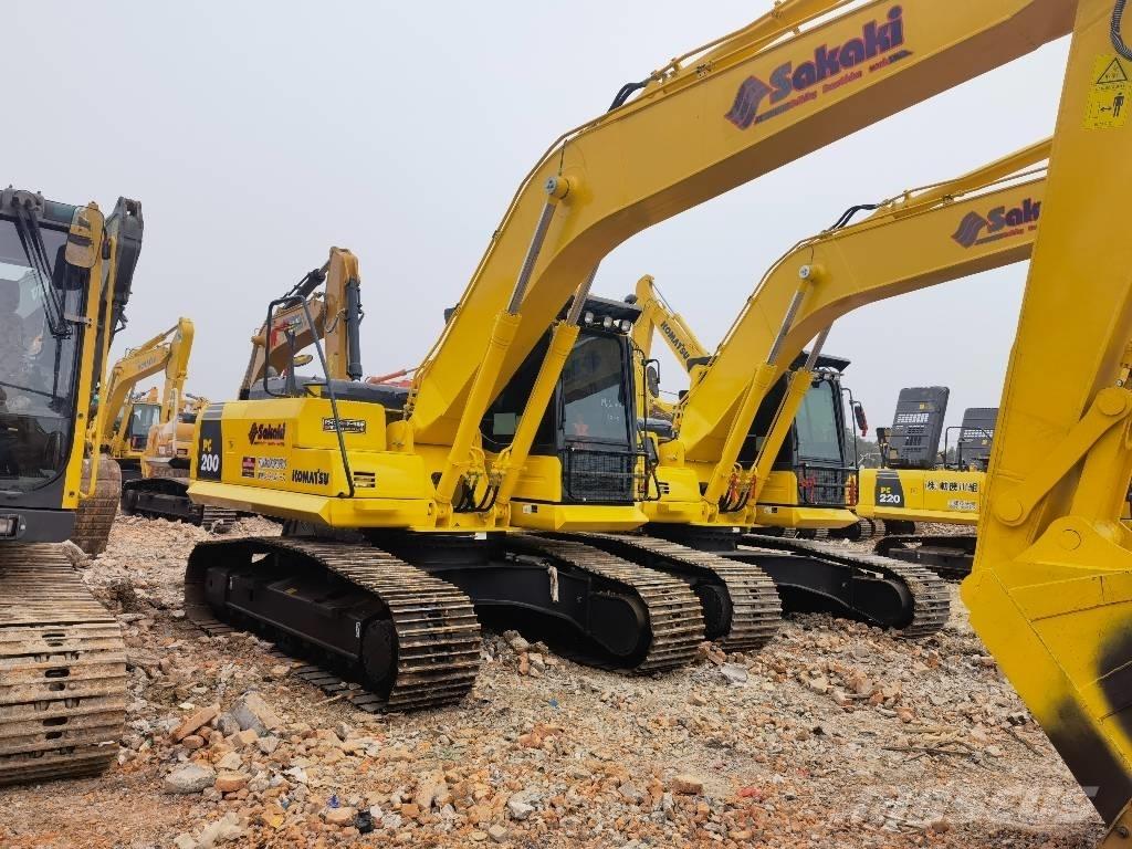 Komatsu PC 200-8 Rupsgraafmachines