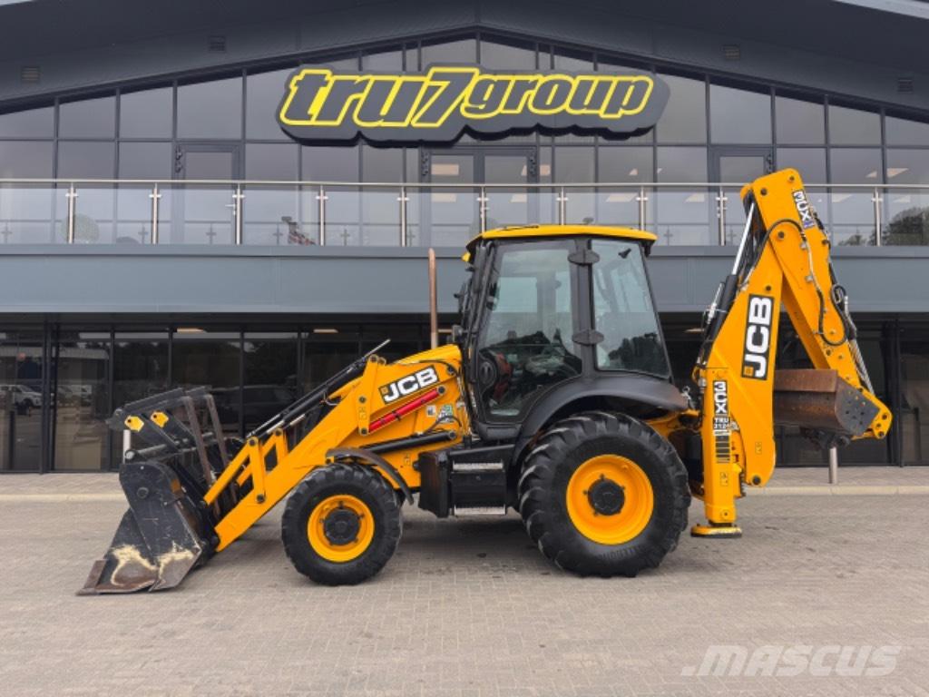 JCB 3CX Graaf-laadcombinaties