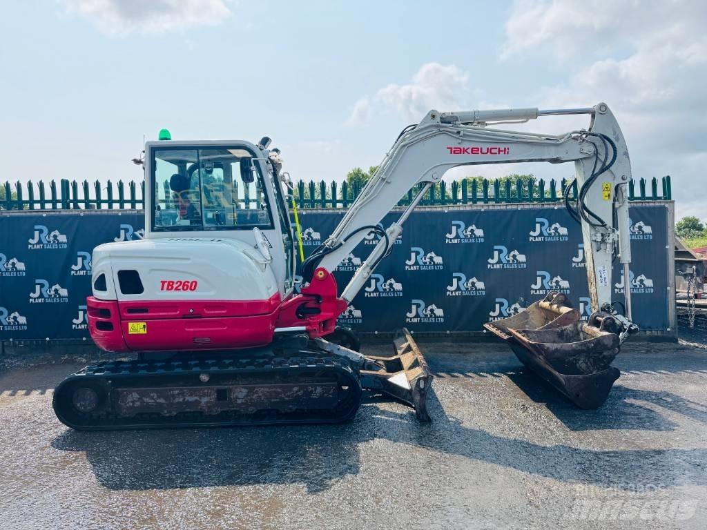 Takeuchi TB 260 Minigraafmachines < 7t