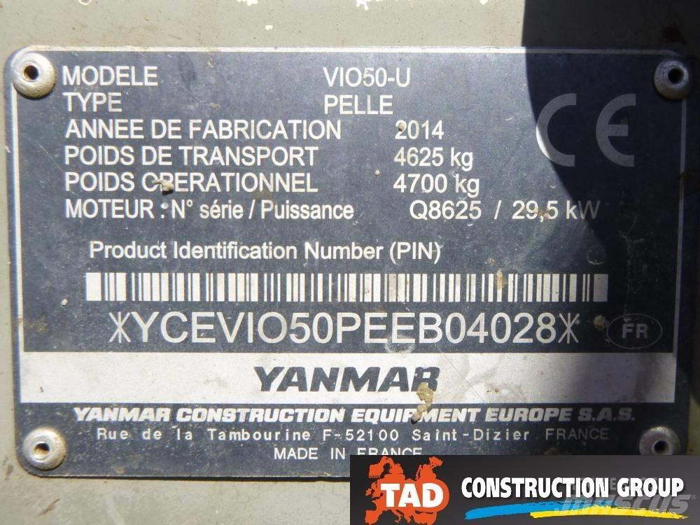 Yanmar Vio 50 U Minigraafmachines < 7t