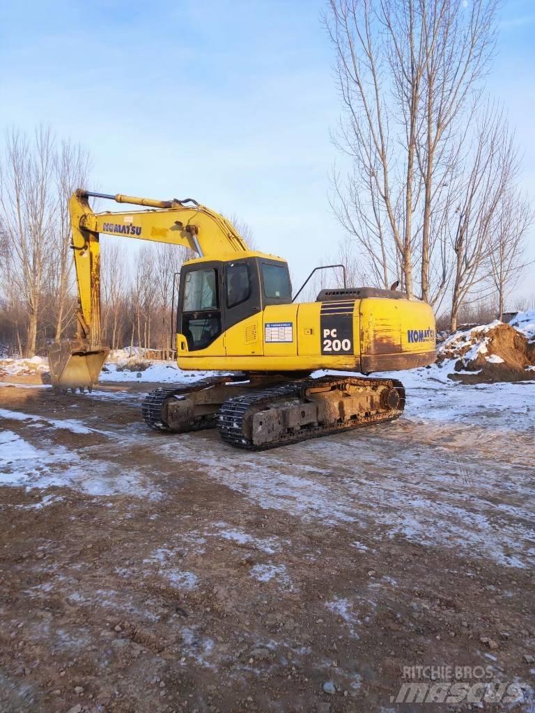 Komatsu pc200-7 Rupsgraafmachines