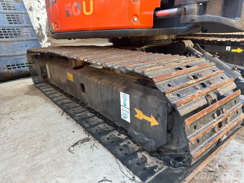 Hitachi ZX 50 U Rupsgraafmachines