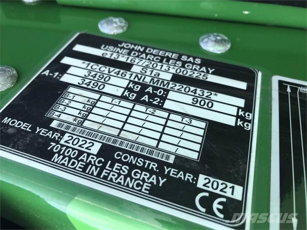 John Deere V461M Ronde-balenpersen