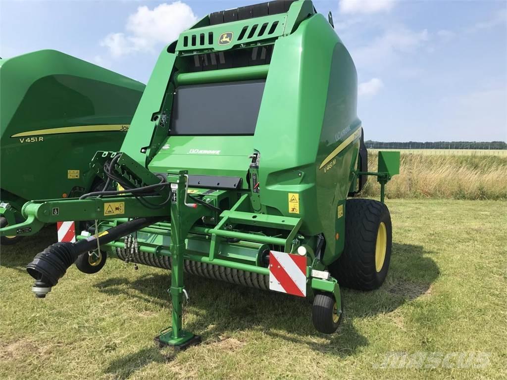 John Deere V461M Ronde-balenpersen