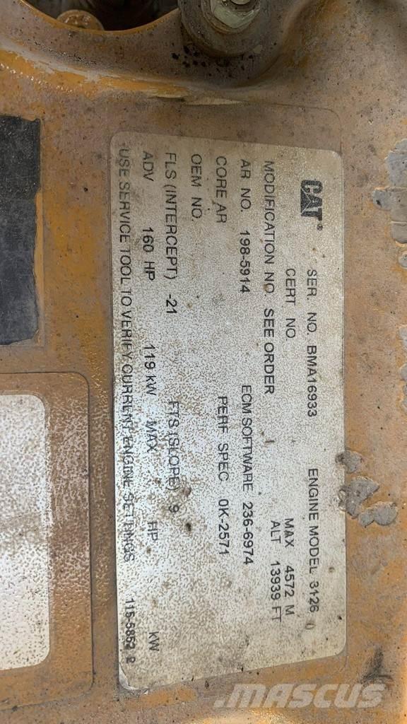 CAT 938G II NVT Wielladers