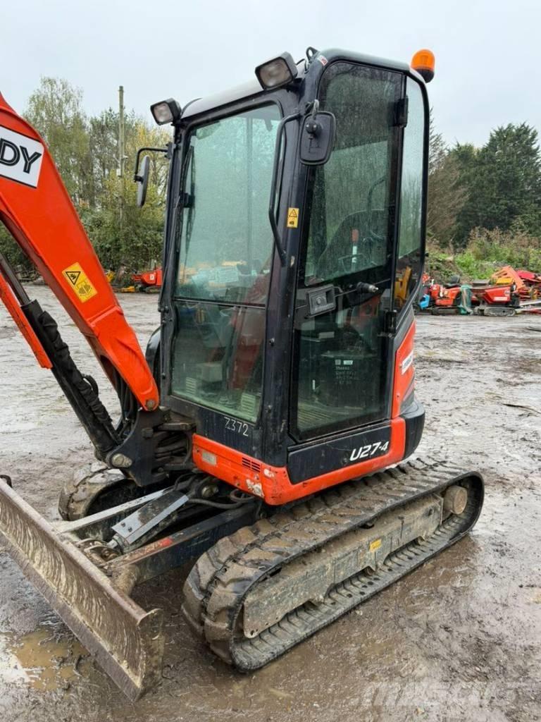 Kubota U 27-4 Minigraafmachines < 7t