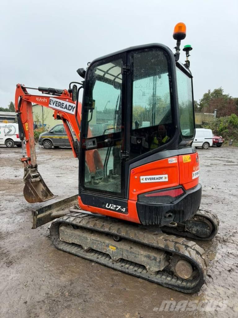 Kubota U 27-4 Minigraafmachines < 7t