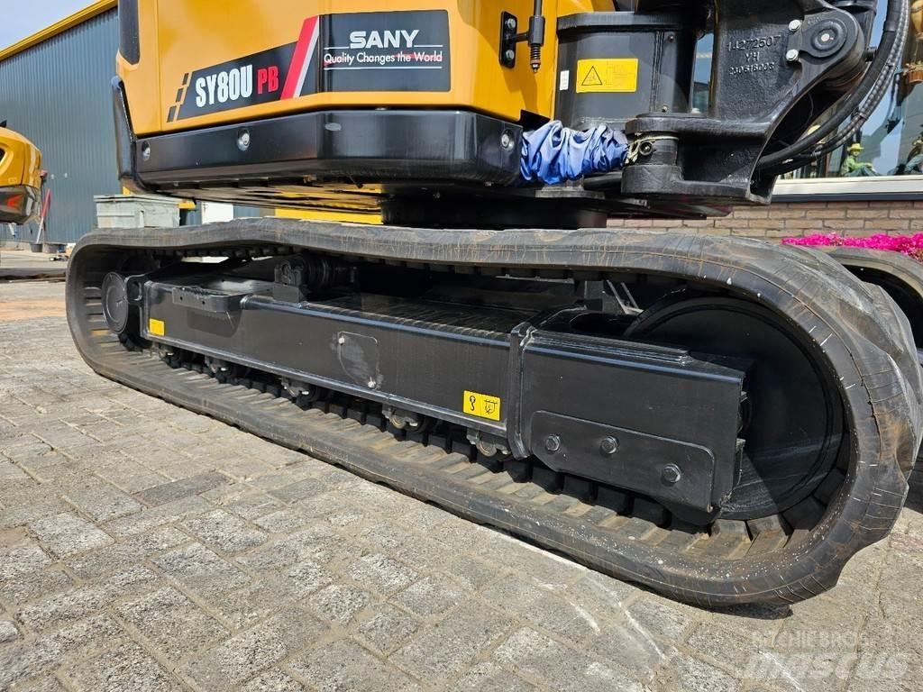 Sany SY80U Midigraafmachines 7t - 12t