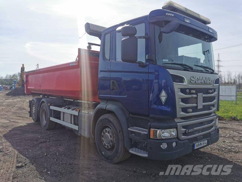 Scania G 450 Vrachtwagen met containersysteem