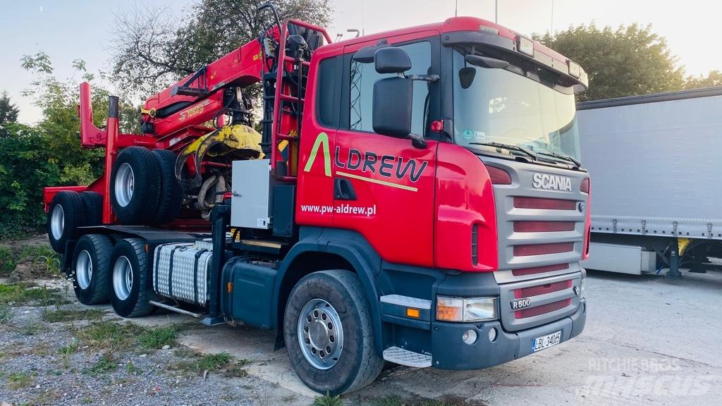 Scania R500 Hout-Bakwagens