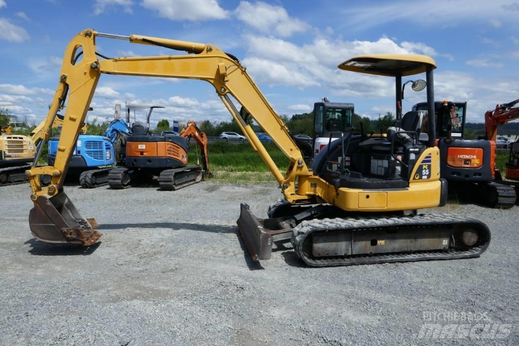 Komatsu PC 55 MR-3 Minigraafmachines < 7t