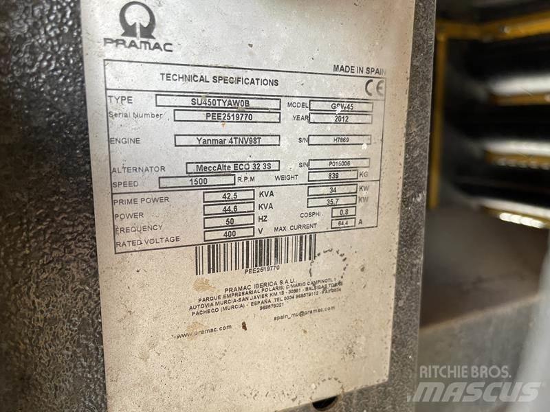 Pramac GSW 45 Diesel generatoren