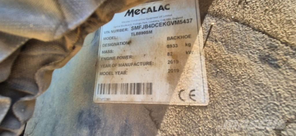 Mecalac TLB 890 Graaf-laadcombinaties