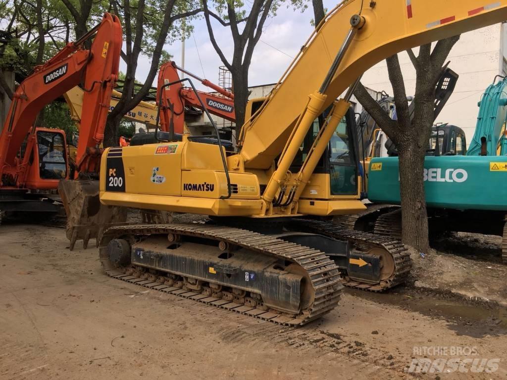 Komatsu pc200-8 Rupsgraafmachines