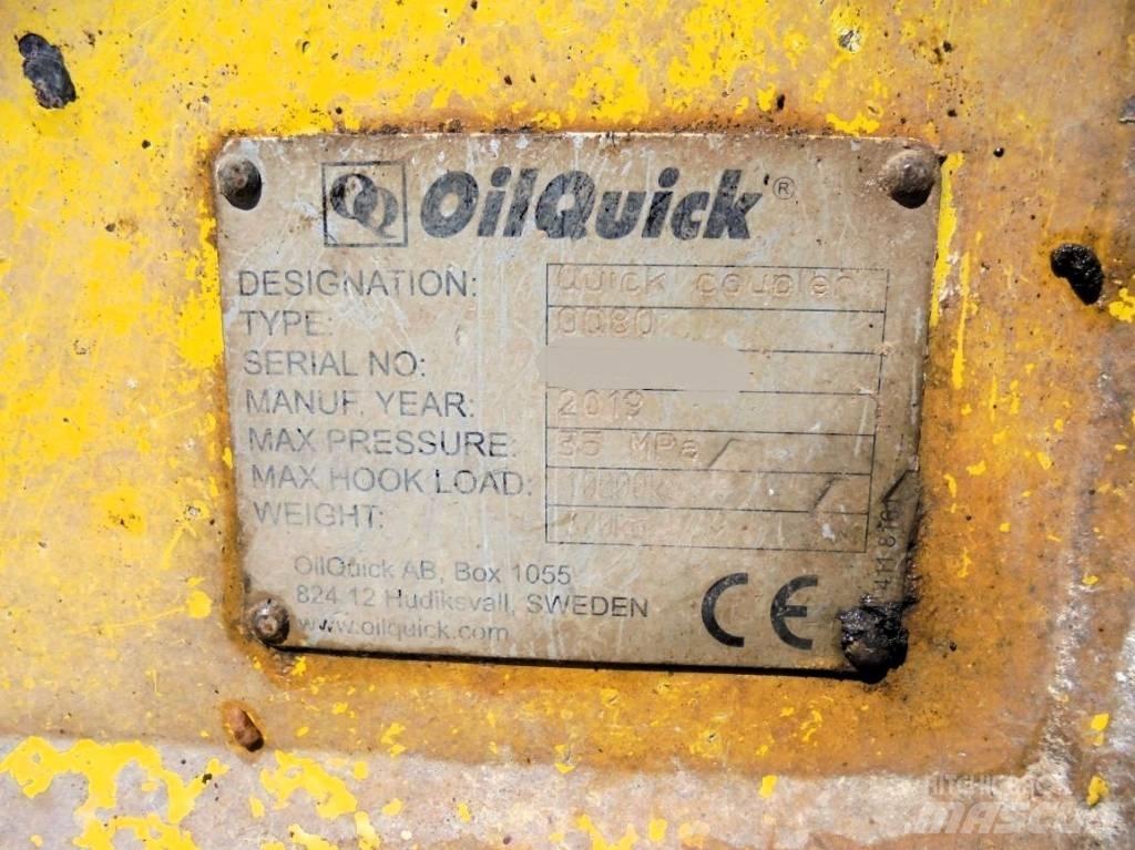OilQuick SWE OQ 80 Snelkoppelingen