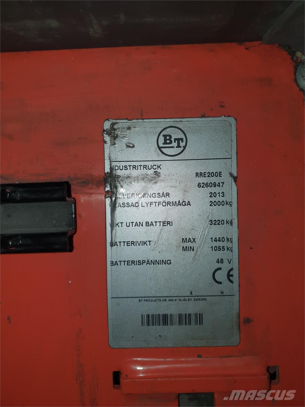 BT RRE200E Reachtruck voor hoog niveau