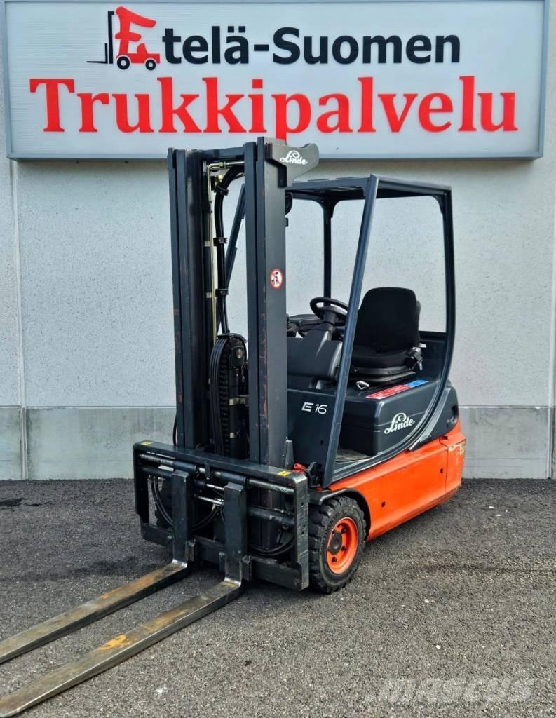 Linde E 16 C-02 Elektrische heftrucks