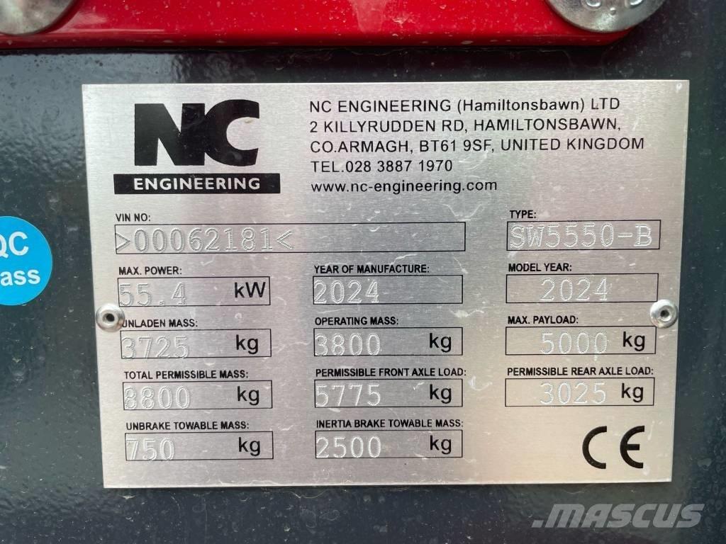  Dumper NC SW5550-B Knik dumptrucks