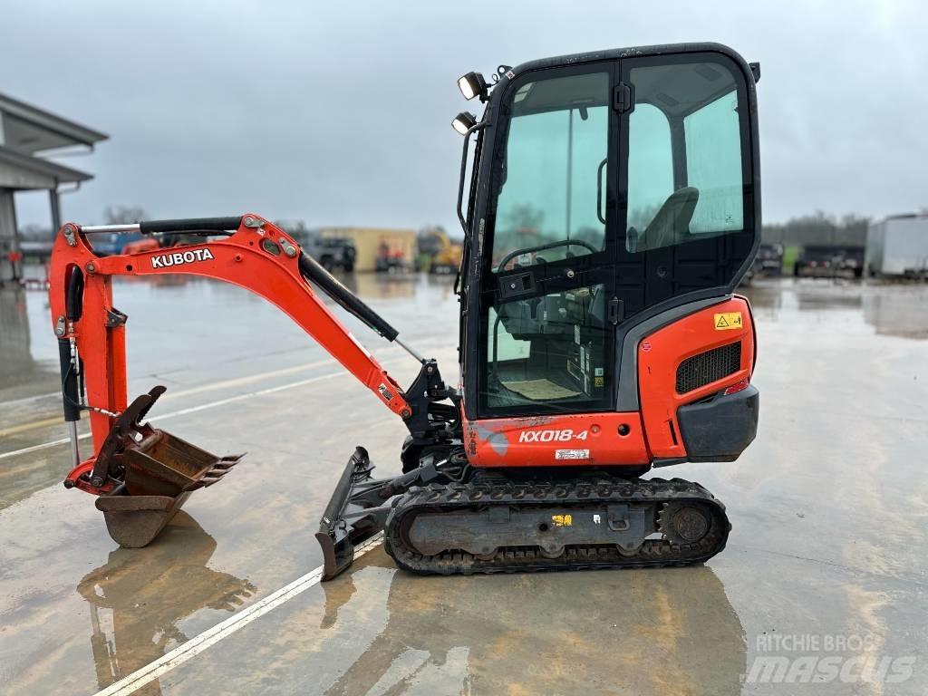 Kubota KX 018-4 Minigraafmachines < 7t