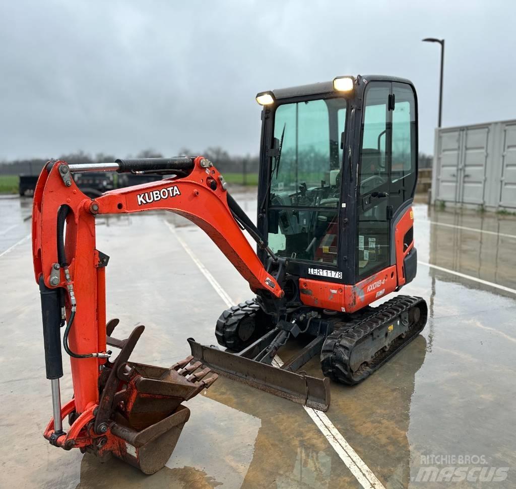 Kubota KX 018-4 Minigraafmachines < 7t