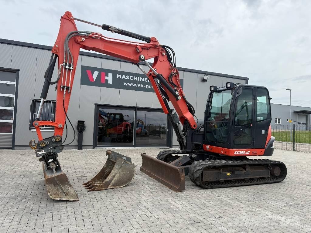 Kubota KX 080-4 Midigraafmachines 7t - 12t
