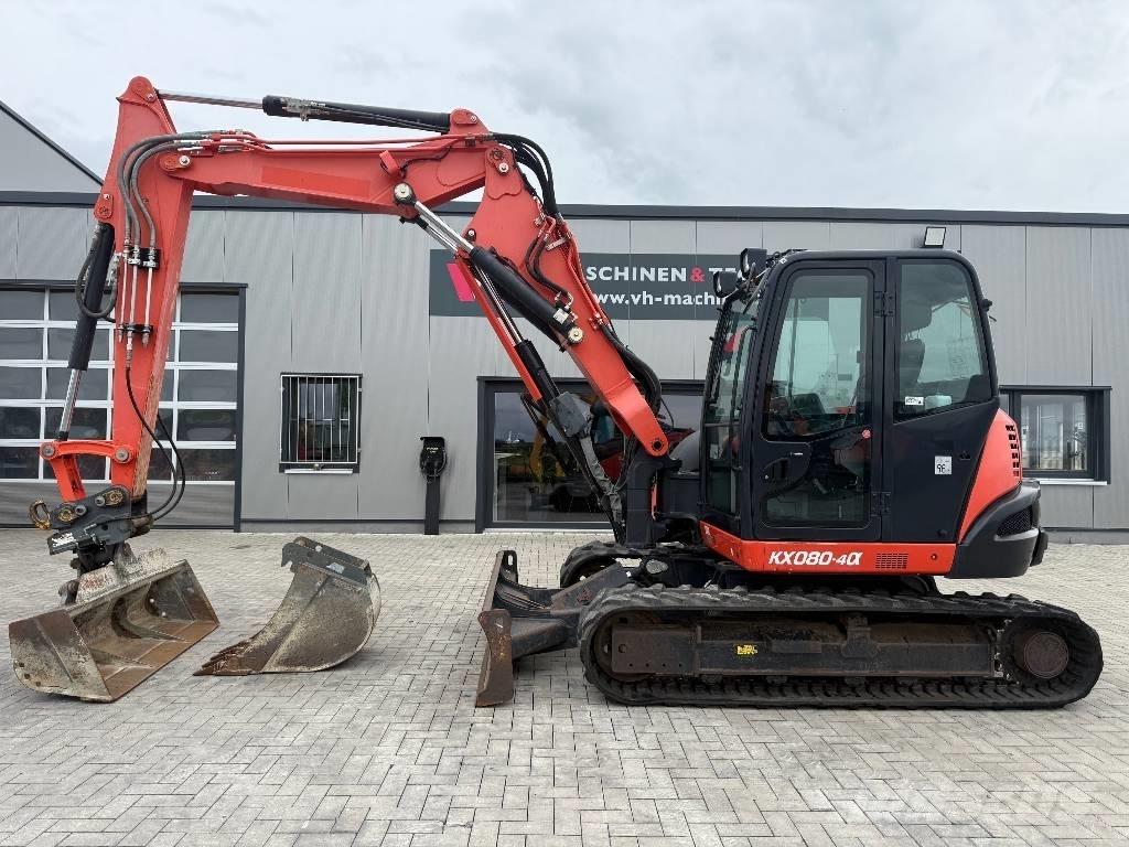 Kubota KX 080-4 Midigraafmachines 7t - 12t