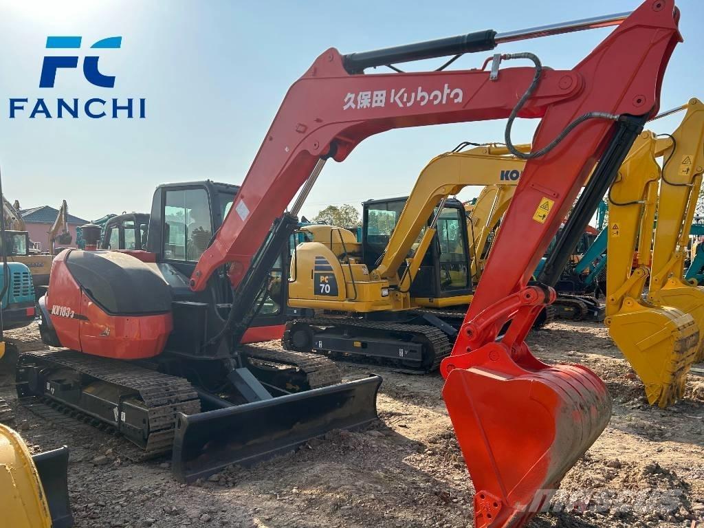 Kubota kx163 Rupsgraafmachines