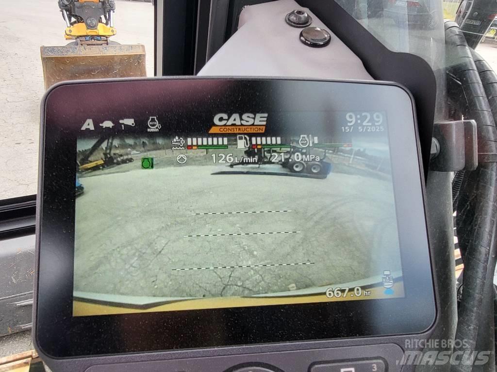 CASE CX 145 D SR Rupsgraafmachines
