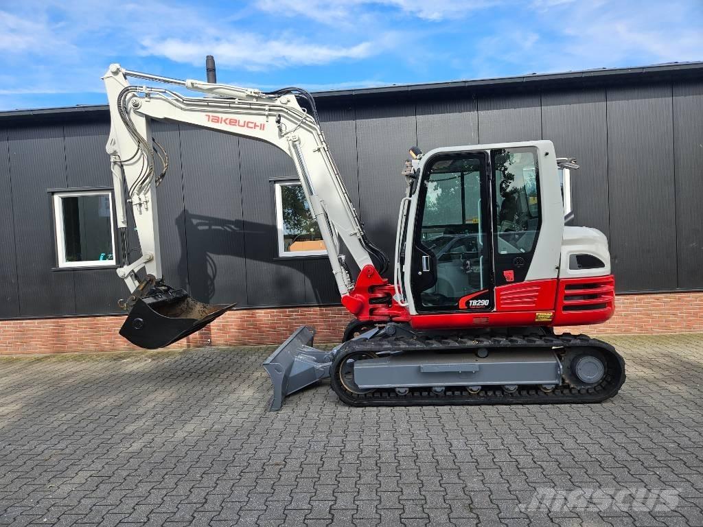 Takeuchi TB 290 Midigraafmachines 7t - 12t