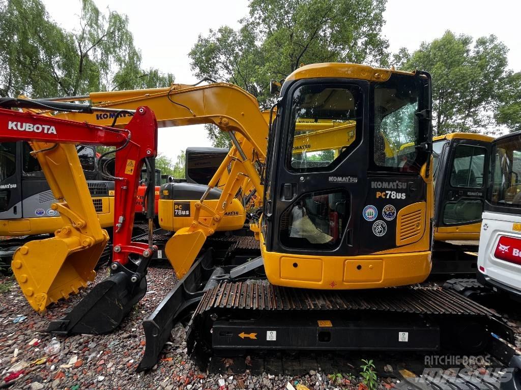 Komatsu PC78US-8 Rupsgraafmachines