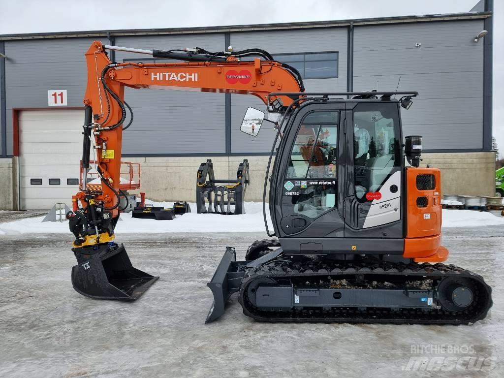 Hitachi ZX 85 US-6 Midigraafmachines 7t - 12t