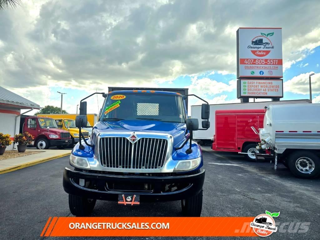 International MV607 Platte bakwagens