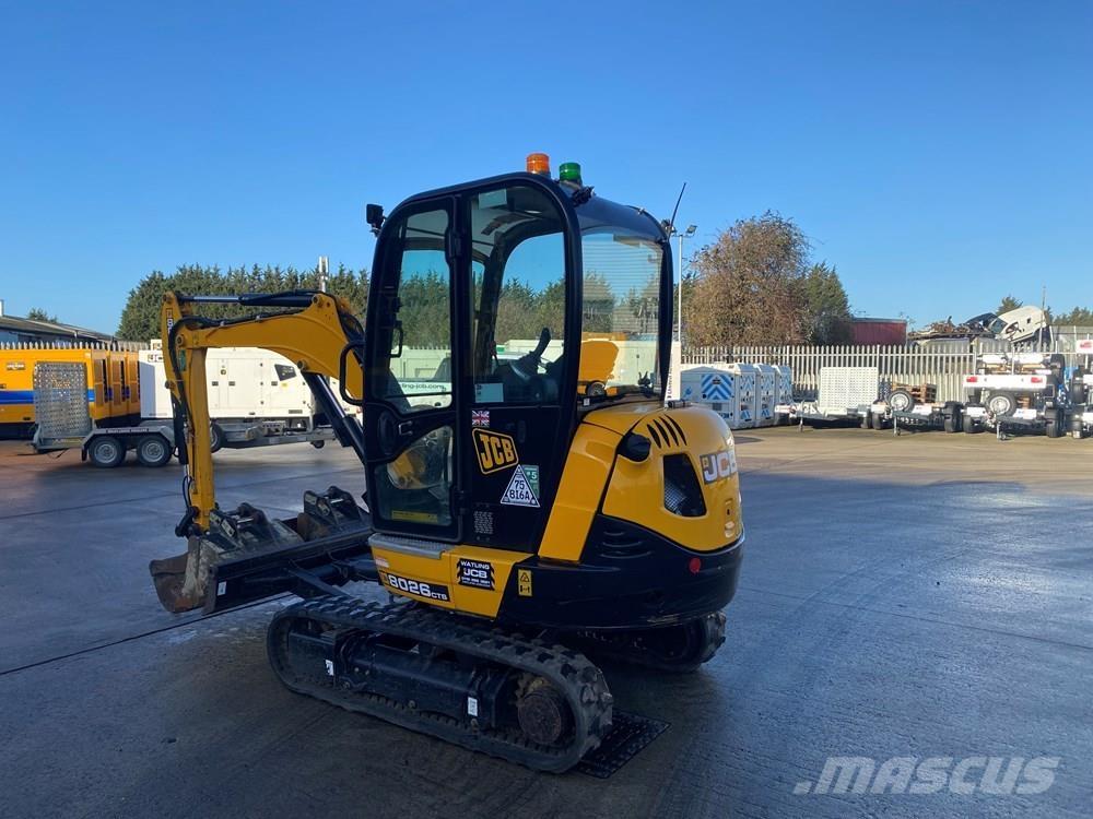 JCB 8026 Minigraafmachines < 7t