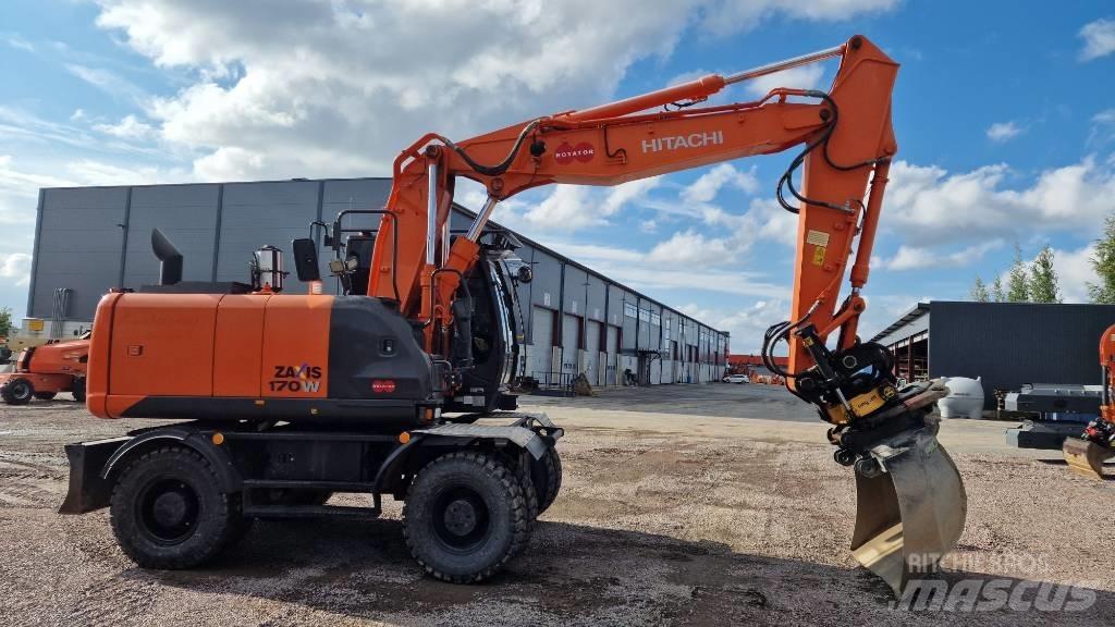 Hitachi ZX170W-5 2P Wielgraafmachines