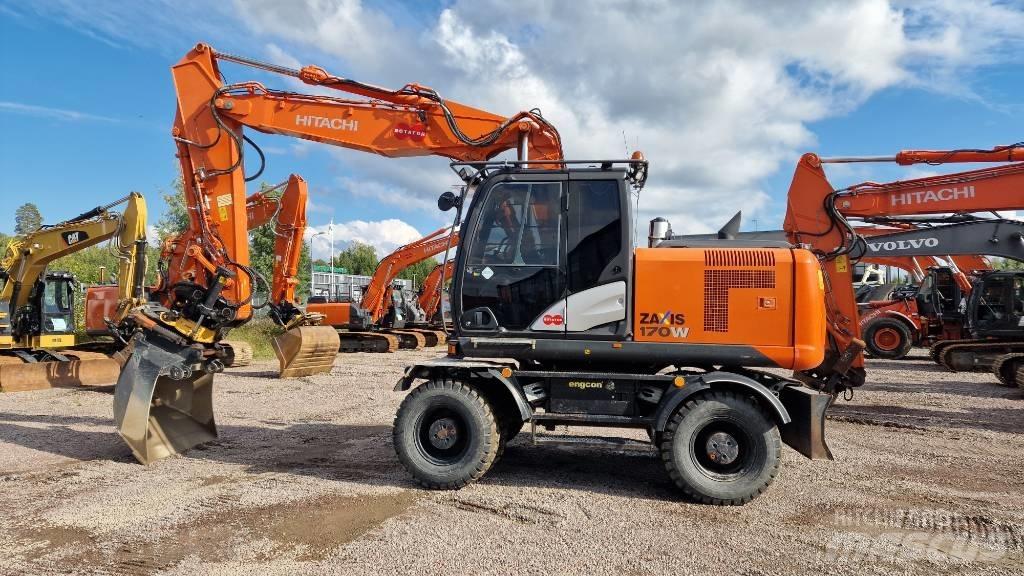 Hitachi ZX170W-5 2P Wielgraafmachines