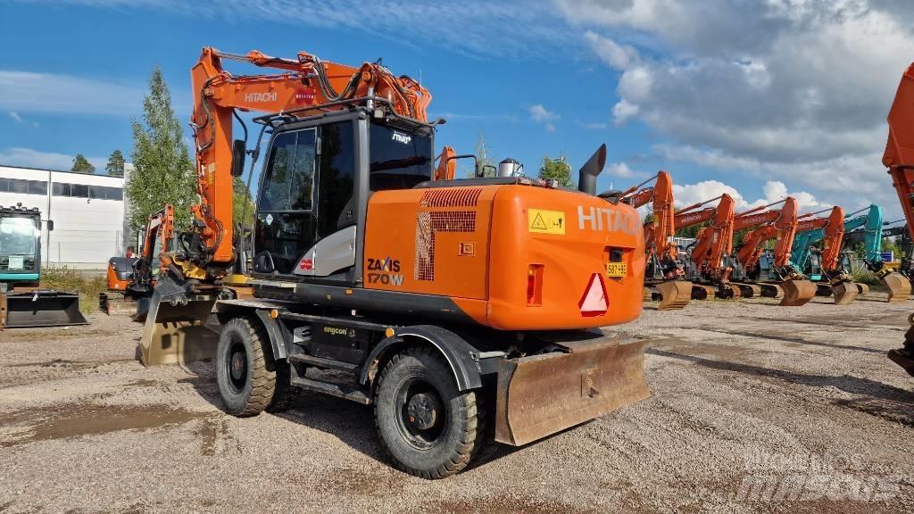 Hitachi ZX170W-5 2P Wielgraafmachines