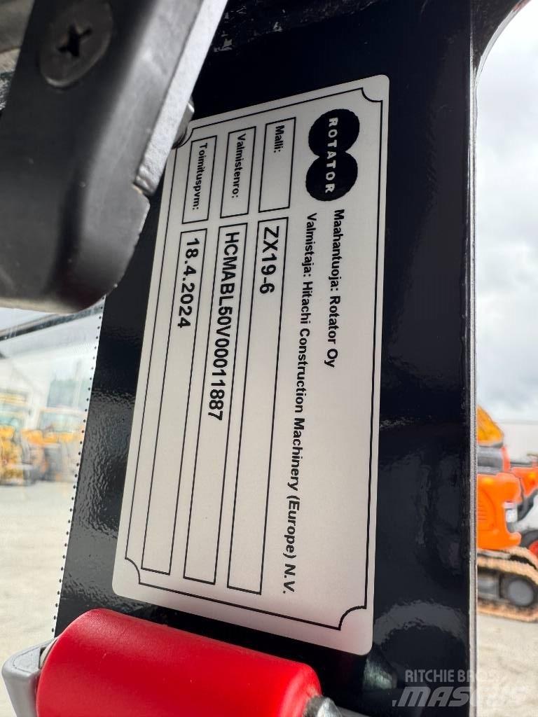 Hitachi ZX 19-6 CR Minigraafmachines < 7t