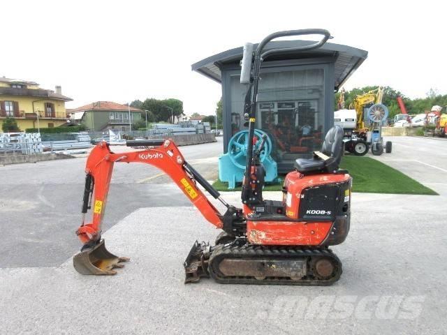 Kubota K 008-5 Minigraafmachines < 7t