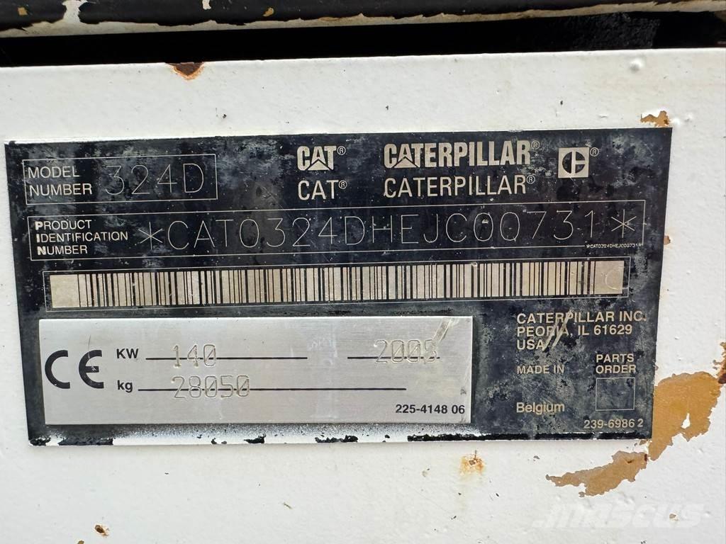 CAT 324DLN Rupsgraafmachines
