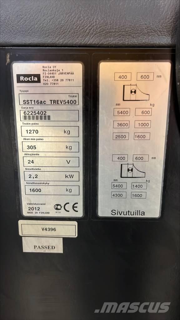 Rocla SST 16 AC Zelfrijdende stapelaars