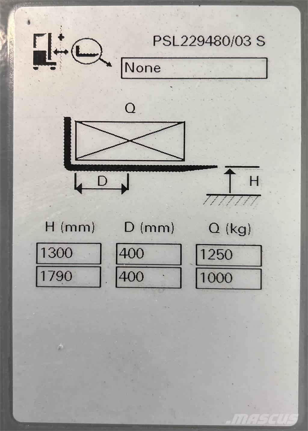 Atlet PSL125 Meeloop stapelaar