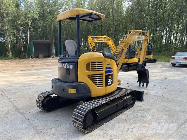 Komatsu PC35MR-2 Rupsgraafmachines