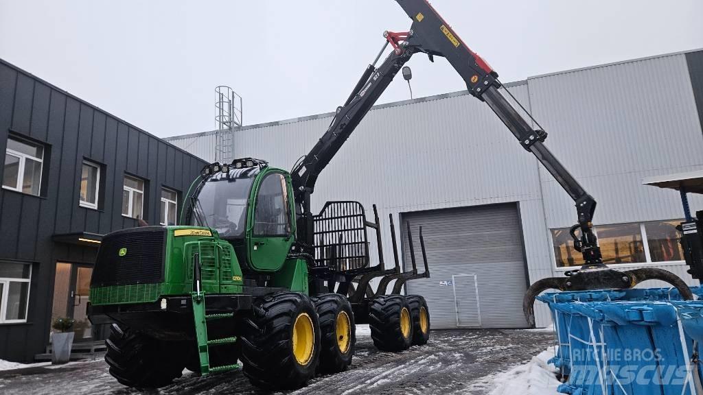 John Deere 1210 E Uitrijwagens